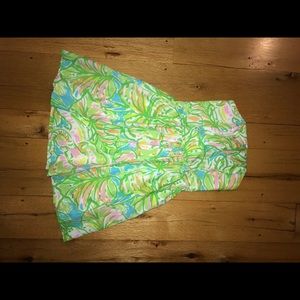 Lilly Pulitzer strapless dress